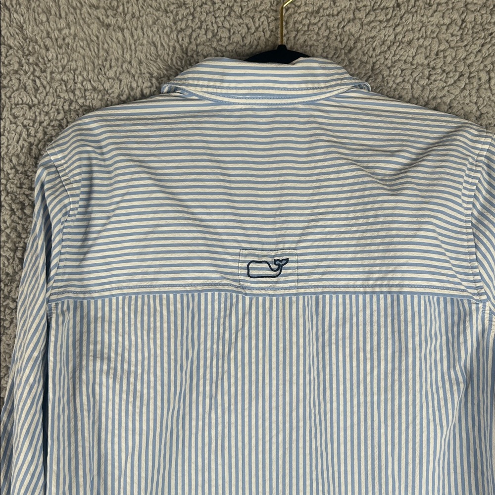 Vineyard Vines Performance Striped Collared Butto… - image 3